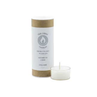 Tealight Candles - in clear cases