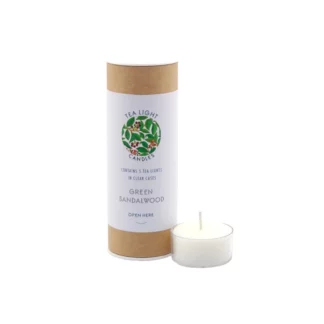 Green Sandalwood - Tealight Candles