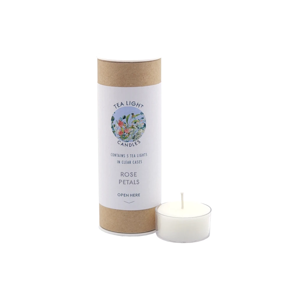 Rose Petals - Tealight Candles